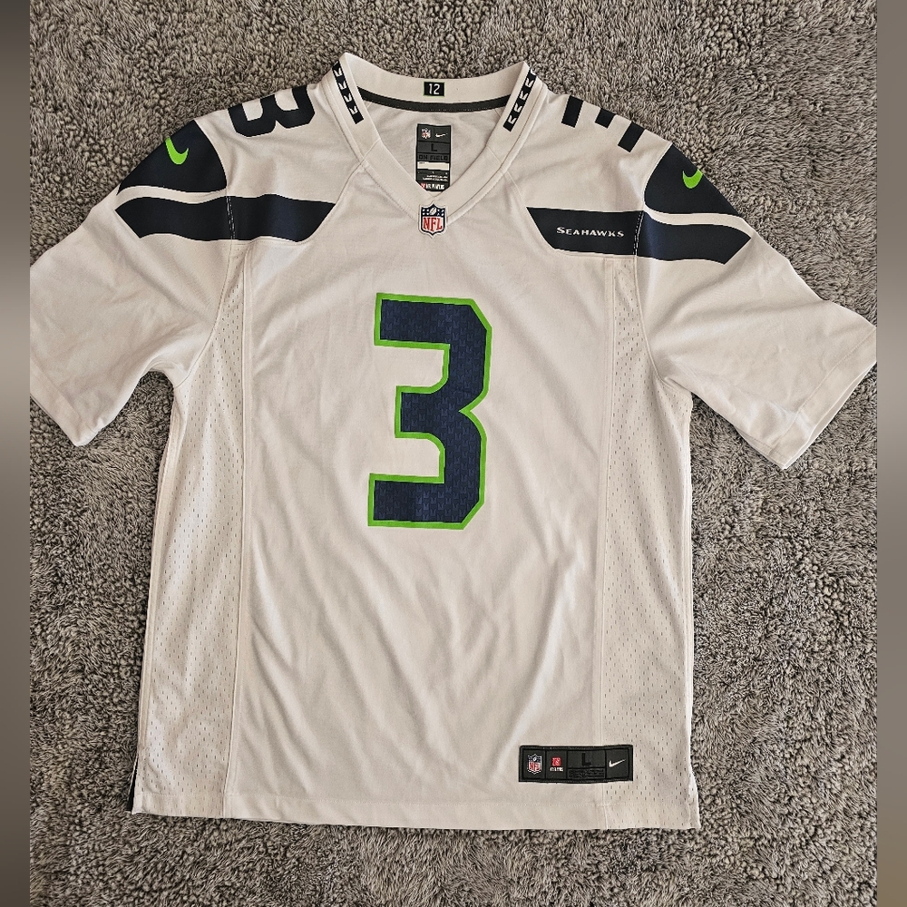 Nike Seattle Seahawks #3 Vapor jersey Size Large